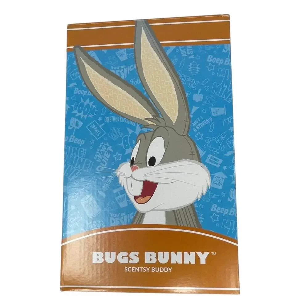 Scentsy Buddy Bugs Bunny Retired Looney Tunes Plush NO Scent Pak Included NEW